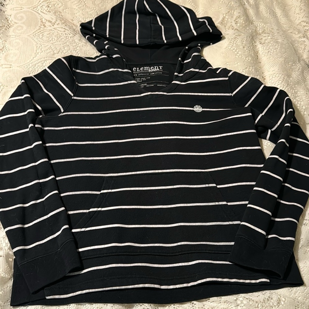 ELEMENT striped hoodie women’s Large (fits medium)